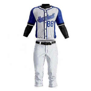 2025 uniforme de baseball pour hommes sur mesure nouveau Design grandes tailles ensembles respirants sur mesure à vendre - Product Image 1