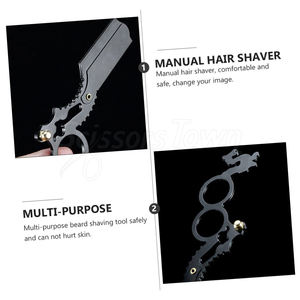 Custom Logo Straight Razor With Folding Handle And Premium Blade For Grooming <b>Sets</b> - Product Image 6