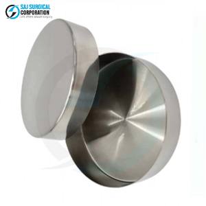 Medical Grade Stainless Steel Manual <b>Petri</b> <b>Dish</b> Corrosion Resistant Reusable for General Surgery Use and Culturing - Product Image 4