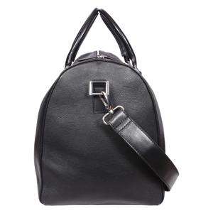 Sac de voyage en cuir véritable noir de qualité supérieure pour hommes, grand sac de voyage de week-end, sac de sport, bagage de nuit, valise à main, USA - Product Image 4