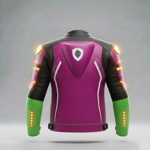 Chaqueta de Motociclista de Cuero Personalizada para Hombre, Precio Económico, Chaqueta de Motocicleta Transpirable, Chaqueta de Cuero para Hombre Más Vendida - Product Image 2