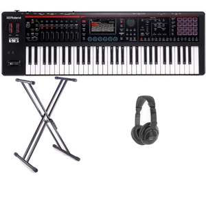 Nuevo teclado sintetizador de piano Rland FANTOMs-6 - Product Image 2