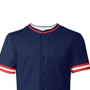 Último Estilo en Camisetas de Béisbol Transpirables al por Mayor, Diseño Personalizable, 100% Poliéster - Product Image 5