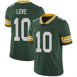2025 personalizado nuevo Green Bay Jerseys servicio OEM cosido EE. UU. Camisetas de fútbol americano Sport Top VP Limited Jerseys - Product Image 3