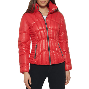 2026 ropa de invierno para mujer, chaqueta Bomber con logotipo personalizado, abrigo para mujer, chaqueta con cremallera, abrigos de burbujas acolchados, chaqueta con servicio OEM - Product Image 1