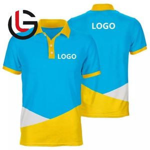 เสื้อยืดกอล์ฟผู้ชายสำหรับฤดูใบไม้ร่วง ผ้าฝ้ายออร์แกนิค 100% ผสมสแปนเด็กซ์ ถักทอแบบลำลอง พิมพ์ลายเรียบๆ ไซส์ใหญ่ แขนสั้น ระบายอากาศได้ดี แห้งเร็ว - Product Image 2