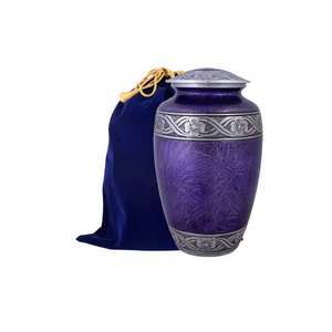 Urnas metálicas de diseño moderno para cenizas humanas con diseño único disponibles a un precio asequible del exportador indio - Product Image 5