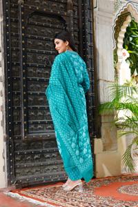 Vêtements ethniques indiens à la mode Ensemble Kurta imprimé élégant pour femmes Kurta en coton prêt à l'emploi pour une tenue décontractée aux prix de gros - Product Image 2