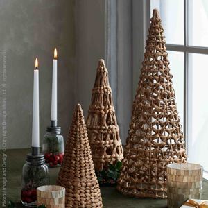Design durevole dell'albero di natale in giacinto d'acqua ecologico del Vietnam per le celebrazioni naturali delle vacanze - Product Image 2
