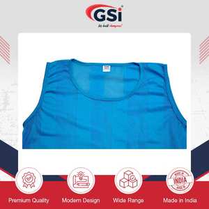 Oferta Exclusiva en Chalecos Deportivos Unisex de Malla Transpirable 100% Poliéster, Chalecos de Entrenamiento de Malla a Rayas para Adultos - Product Image 2