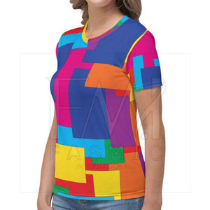 เสื้อยืดออกกำลังกายพิมพ์ลายสำหรับผู้หญิง, เสื้อยืดผ้าฝ้าย100% ฤดูร้อนสำหรับออกแบบโลโก้แบรนด์ของคุณเอง - Product Image 4