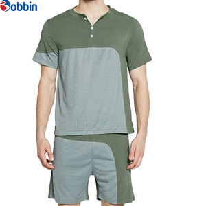 Nuevo Conjunto Deportivo de Manga Corta Personalizado para Hombre de Talla Grande, Traje Deportivo Informal de Verano, Traje de Pantalones Cortos Informales - Product Image 1