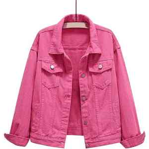 Custom Street wear Women Denim Jacket High Quality 100% Cotton Washed <b>Jean</b> Jacket Women Top Trending Unique Women Denim Jacket - Product Image 3