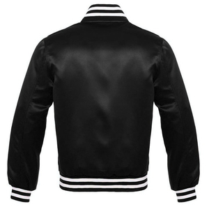 Veste élégante en Satin de soie de qualité supérieure pour hommes avec une forte demande pour la saison d'hiver Veste en Satin professionnelle wWar Bomber pour hommes - Product Image 4