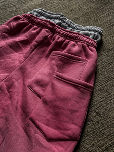 Pantalon de survêtement ample de sport de haute qualité personnalisé OEM, pantalon de survêtement parachute, coupe-vent réfléchissant, 100% coton, brodé, pour hommes - Product Image 6