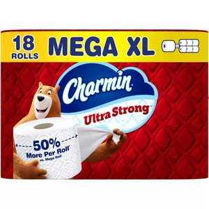 Charme d'essuie-tout Ultra fort Papier hygiénique sûr pour les fosses septiques/Charmin Papier hygiénique ultra doux résistant pour les fosses septiques - Product Image 1