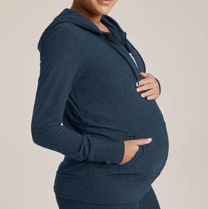 Dolor Color negro Buena calidad Lactancia Madre Bebé Sudaderas con capucha Sudaderas Fibra Algodón Rhinestone Niñas Transpirable Capucha gruesa - Product Image 6