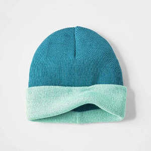 Gorro de Punto de Invierno Unisex, Gorro de Punto Cálido y Suave, Gorro de Punto Liso Sin Logotipo, Gorro de Calavera Informal para el Frío, Gorros Jacquard en Oferta - Product Image 2