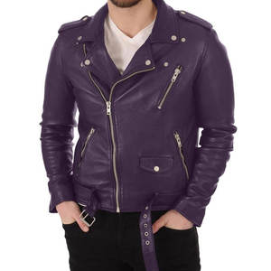 Chaqueta de Cuero de Primera Calidad Más Vendida, Chaqueta de Cuero de Invierno para Hombre, Cómoda y Transpirable, en Venta en Línea - Product Image 1