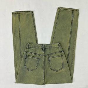 Pantalones rectos de mezclilla de alta calidad hechos a medida para hombre, ropa de calle cómoda transpirable, pantalones vaqueros para Otoño/Invierno - Product Image 4