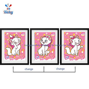 Póster 3D de <span class=keywords><strong>Anime</strong></span> Ricky, Venta al por Mayor de Fábrica, Arte de Pared de Plástico Personalizado, Decoración de Hogar de Dibujos Animados para Sala de Estar y Exhibición en Tiendas - Product Image 6