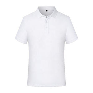 Polo de manga corta con botones clásicos esenciales de algodón de alta calidad para hombre y mujer, Impresión de logotipo personalizado al por mayor 2025 - Product Image 5