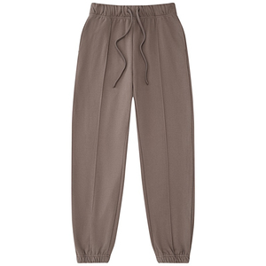 กางเกงวอร์มผู้ชายแบบลำลองทรงตรงสำหรับฤดูหนาว สวมใส่สบาย สไตล์สตรีทแวร์ รับผลิตตามสั่ง (OEM) ขายส่งจำนวนมาก ระบายอากาศได้ดี เอวยางยืด - Product Image 1