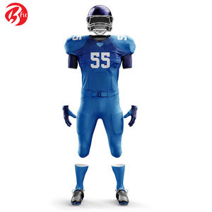 Maillot de Sublimation Personnalisé de Haute Qualité pour Hommes Haut de Football Américain Grande Taille avec Design Respirant à Manches Courtes - Product Image 5