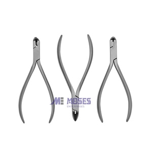 Kit d'outils manuels japonais en acier inoxydable pour orthodontie dentaire, comprenant pinces Kelly, pinces à ligature et coupe-fil distal - Product Image 4