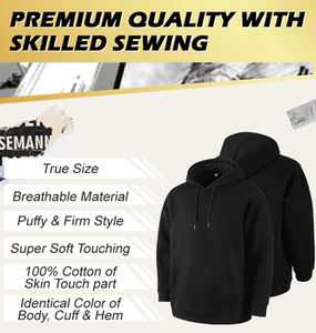 Sudadera con capucha de lana Polar en blanco de alta calidad Sudaderas con capucha de botón grueso de gran tamaño Sudadera con capucha suelta personalizada de peso pesado - Product Image 6