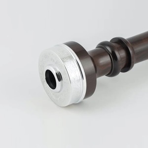 Gaita clásica de tartán Royal Stewart con detalles de palisandro marrón, perfecta para principiantes que aprenden accesorios escoceses - Product Image 2