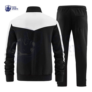 ชุดวอร์มแจ็คเก็ตและกางเกงซิป น้ำหนักเบา ราคาขายส่ง คุณภาพดี ใหม่ล่าสุด สำหรับทุกฤดูกาล สวมใส่สบายๆ - Product Image 2