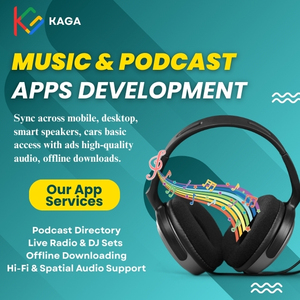 Música inteligente y podcast Desarrollo de aplicaciones Streaming Player Audio Recorder Playlist Creator Radio Integration - Product Image 3