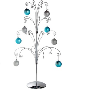 Fuente de Navidad de alambre de Metal resistente con acabado de níquel OCASIÓN DE Navidad hogar Interior Exterior decorativo elegante - Product Image 3