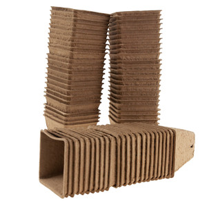 Pots de pépinière biodégradables de 5,5 cm, 72 pièces, écologiques et durables - Product Image 4