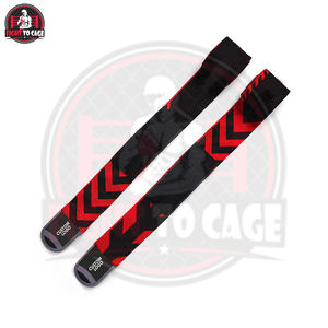 Vendas de Boxeo de Última Moda en Color Rojo y Negro con Contraste, Certificación CE, Logotipo Personalizado, Servicio OEM ODM, Vendas de Boxeo de Algodón Duradero para Entrenamiento - Product Image 3