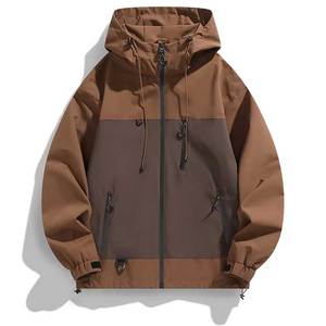 Custom <b>Utility</b> Windbreaker <b>Jacket</b> Manufacturer Outdoor Clothing Spring Hooded <b>Jacket</b> for <b>Men</b> - Product Image 4