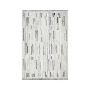 Les meilleurs tapis tuftés à la main en coton de haute qualité, doux, modernes, lavables et antidérapants, de fabricant indien. - Product Image 1