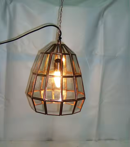 Lámparas Colgantes de Hierro y Lámparas Industriales Certificadas Premium de Azora Industries, Diseño Moderno con Acabado Dorado y Plateado para Decoración del Hogar - Product Image 4