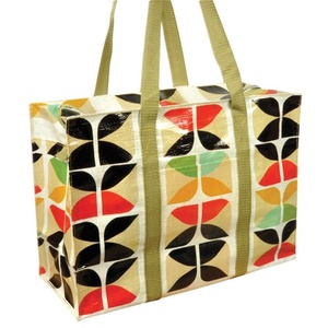 Customizable Eco-Friendly <b>Medium</b> Reusable Polypropylene PP Woven <b>Bag</b> Large <b>Size</b> With PP Webbing Handles For Groceries - Product Image 1