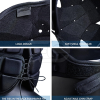 Casques de rugby Coque renforcée en EVA Protection de la tête Rembourrage intérieur doux Sangle de menton réglable Ajustement sécurisé Durable Résistant à l'eau