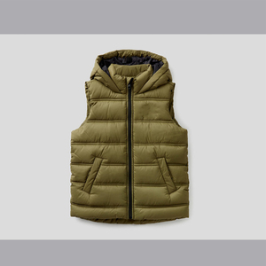 Veste bouffante sans manches pour hommes Gilet bulle d'hiver de haute qualité Veste bouffante brillante personnalisée sans manches Gilet bouffant pour hommes - Product Image 6