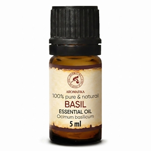 <span class=keywords><strong>Huile</strong></span> <span class=keywords><strong>essentielle</strong></span> de basilic 100% pure 5 ml <span class=keywords><strong>Ocimum</strong></span> <span class=keywords><strong>Basilicum</strong></span> <span class=keywords><strong>Huile</strong></span> d'aromathérapie naturelle - Product Image 1