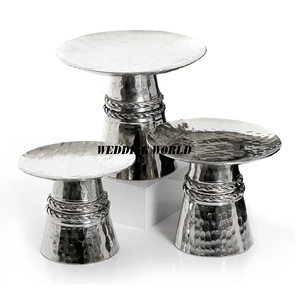 Cuenco de chocolate chapado en oro al por mayor, cuenco de metal de forma redonda de lujo, nuevo diseño para abastecimiento dulce decorativo - Product Image 2