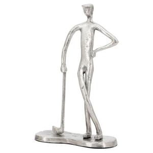 Figurine humaine abstraite décoration intérieure objet métal artisanat fait à la main hommes Statue Table affichage Accent pilier décor à la maison accessoire - Product Image 2