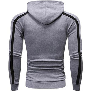Haute qualité 100% coton unisexe pull à capuche Logo personnalisé en vrac sweats à capuche surdimensionnés pour hommes teint uni pour le printemps - Product Image 4