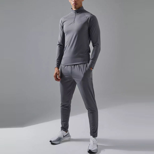 Conjunto Deportivo de Secado Rápido para Hombre, Color Gris, Compresión, Capa Base para Gimnasio, Correr y Fitness, Ropa Deportiva de Alta Calidad - Product Image 4