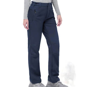 Pantalones de Esquí de Color Sólido para Mujer, Talla Grande, Ropa Casual, Transpirables, de Cintura Alta, Cómodos - Product Image 3