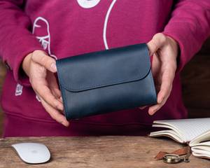 ที่ใส่สายชาร์จหนังสำหรับเดินทาง LCH-0003C ที่จัดระเบียบสายเคเบิลหนังแท้ - Product Image 5