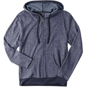 Sudadera con capucha Chaqueta Sudadera Casual Gimnasio Abrigos Top Manga larga Denim Jean Tri-blend Cremallera Bella Canvas Hoodies - Product Image 6